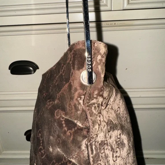 Authentic Gucci Tom Ford rare RUNWAY bag👜🤎Shimmery Guccissima VINTAGE - Picture 3 of 17